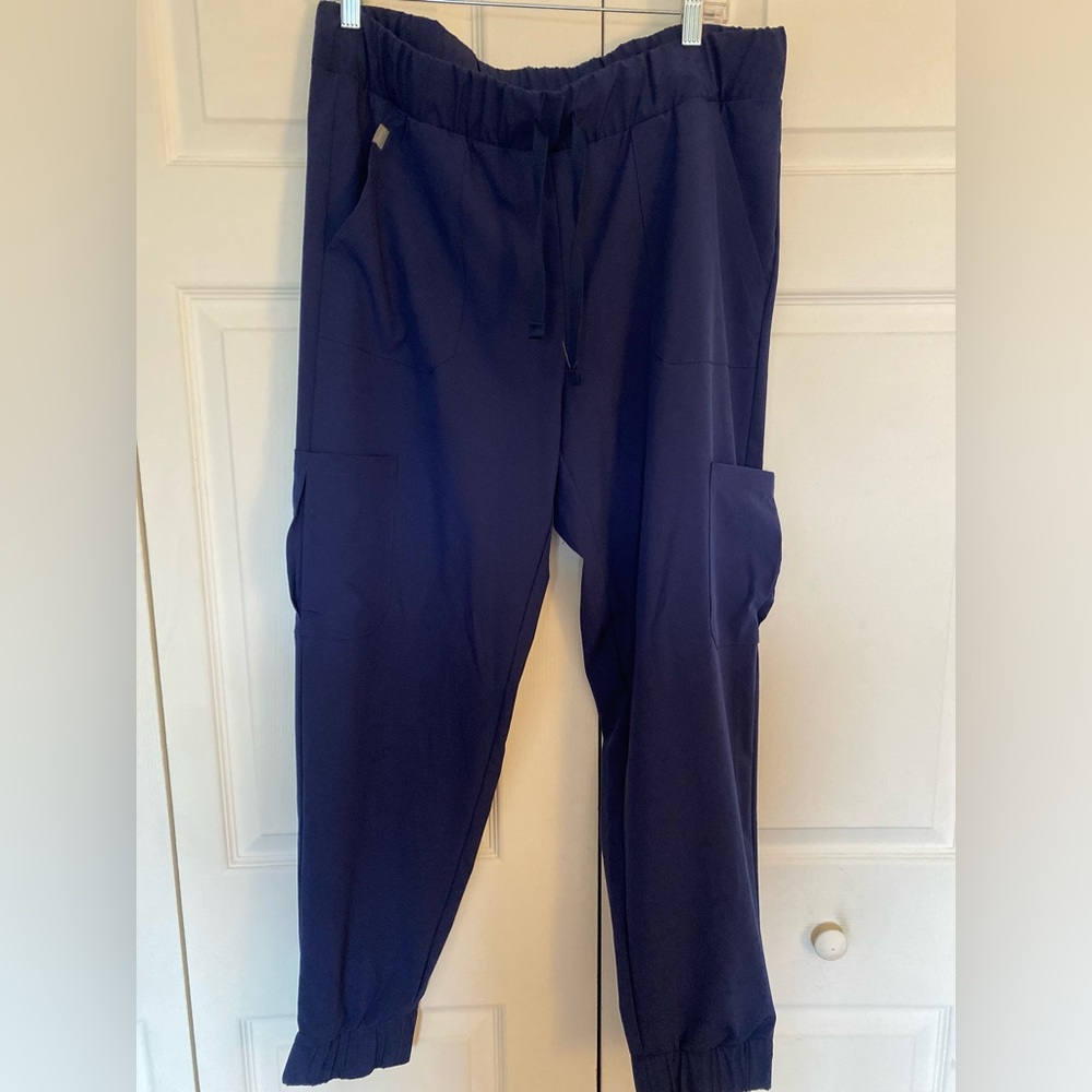 Dark navy scrub pants